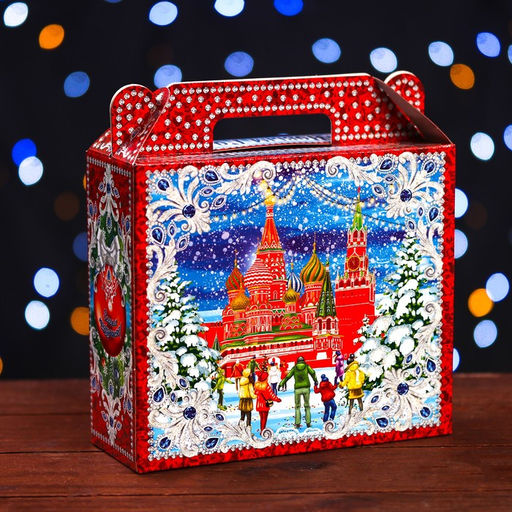 Цена за 10 шт. Подарочная коробка Кремль 17,3 х 6,5 х 15 см - Simaland фото 2