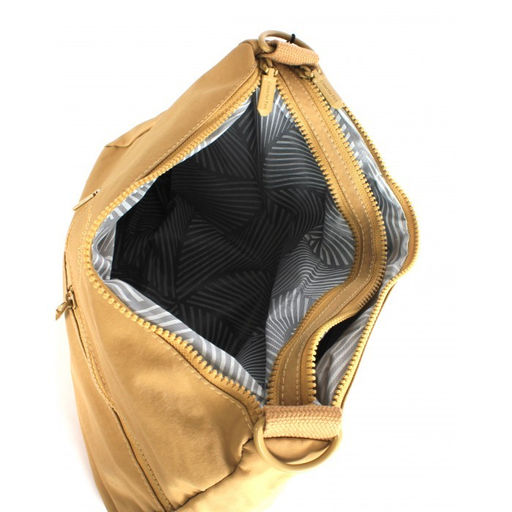 Сумка женская текстиль CF-1203, 2отд, плечевой ремень, бежевый SALE 264877 - Bobo фото 8