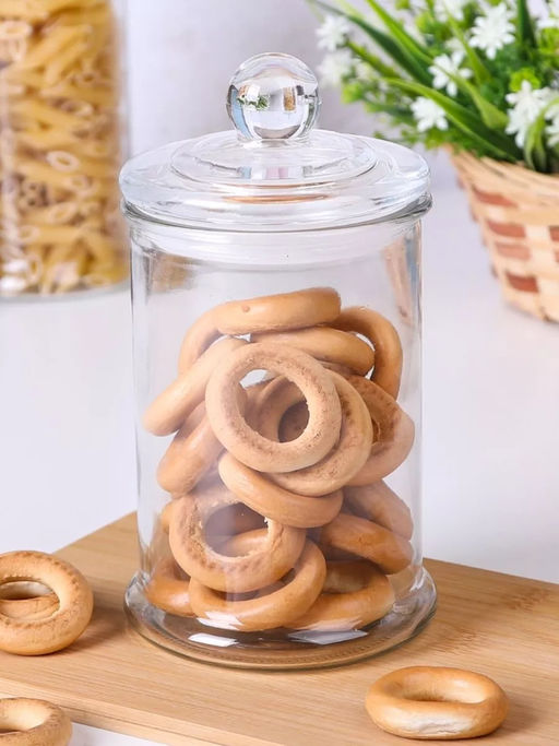 Стеклянная банка для сыпучих продуктов с крышкой BANCA, объем: 0.75 л, арт.003601 /Mallony/  фото 8