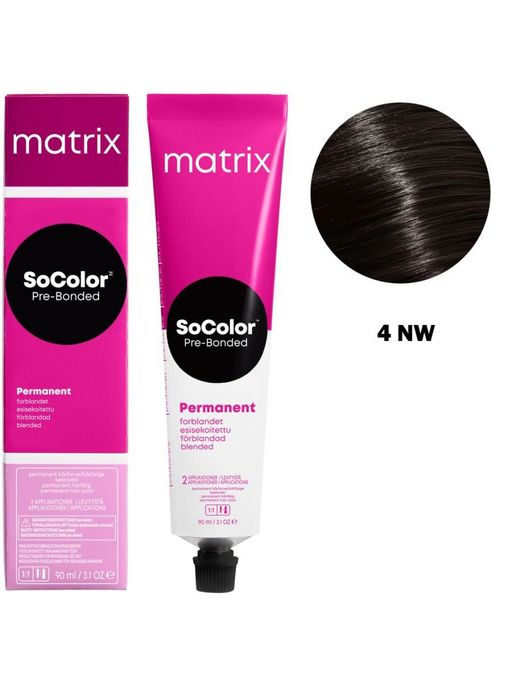 Краска SOCOLOR Beauty 4NW шатен натуральный