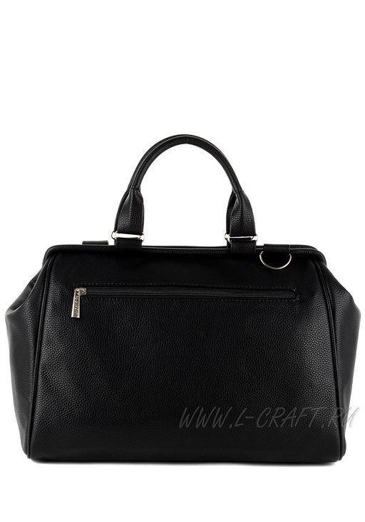 Сумка-саквояж дорожная небольшая из мягкой экокожи. - L-craft фото 4