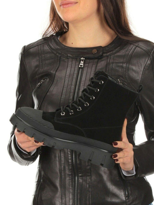 04-297-1M BLACK Ботинки зимние женские - No name фото 18