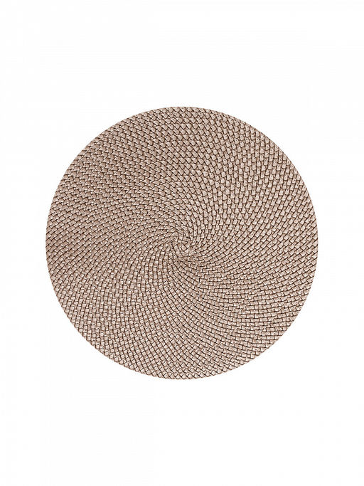 Салфетка сервировочная D38, 1 штука бежевый полипропилен