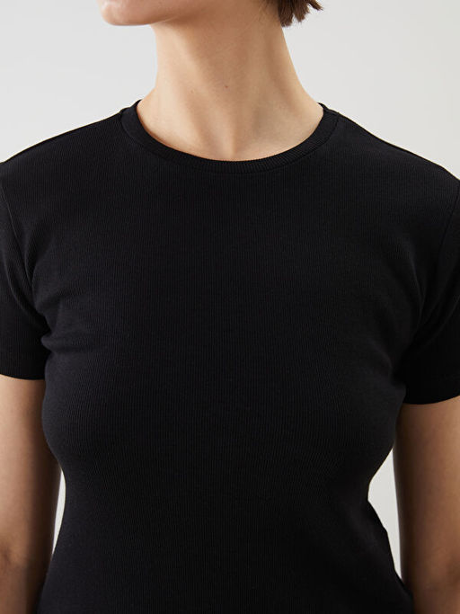 Bisiklet Yaka Kad?n Ti??rt