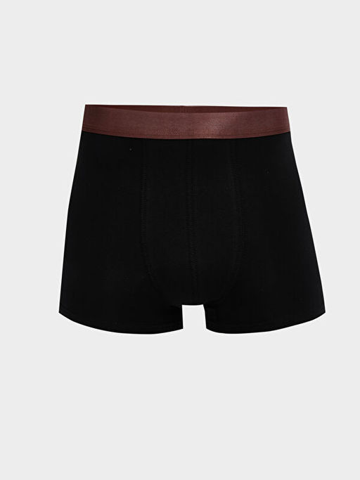 Standart Kal?p Pamuklu Esnek Erkek Boxer 3l?
