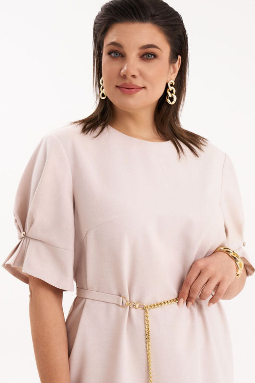 Платье KaVari 1110.1 пудровый  фото 3