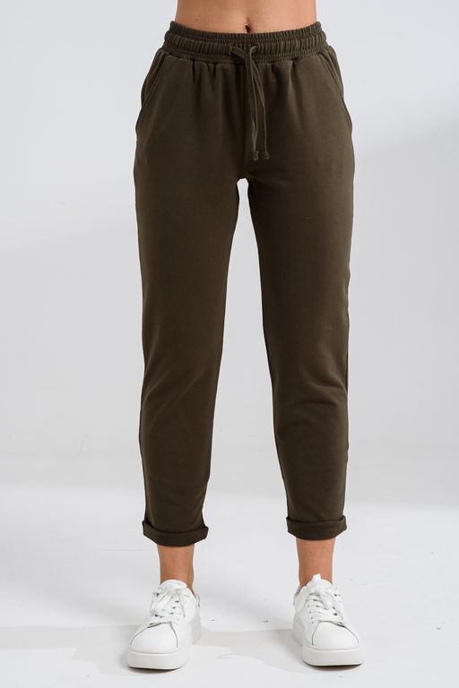 Брюки женские Натали 67168/1 из хлопка с эластаном  фото 2