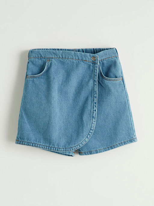 K?z ?ocuk Jean ?ort Etek