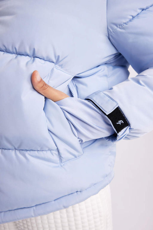 Водоотталкивающая куртка-пуховик DeFactoFit с воротником-стойкой  фото 6
