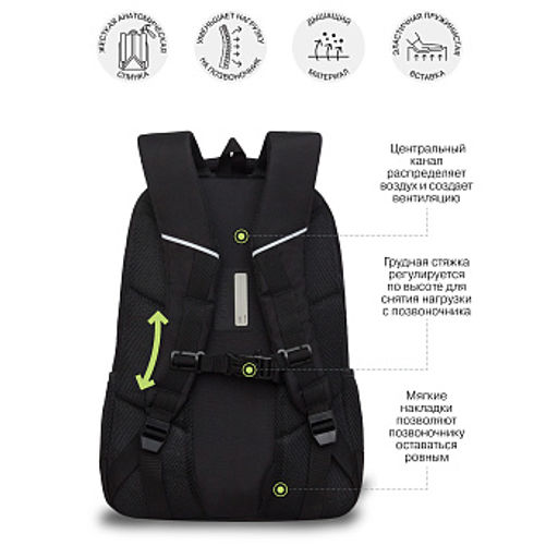 RU-630-3 Рюкзак - Grizzly фото 15