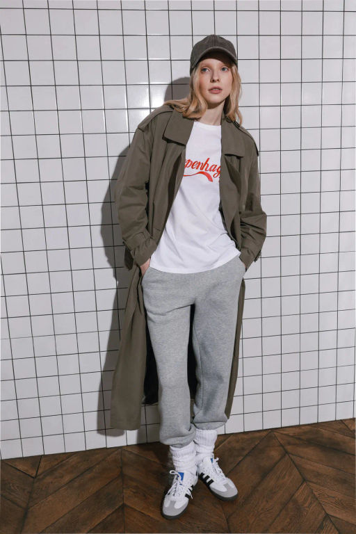 Двубортный темно-бежевый плащ-макси - Incity фото 2