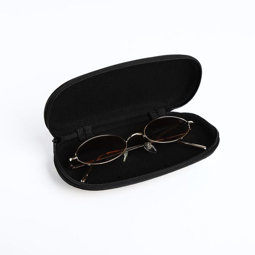 Футляр для очков на молнии, 17 х 7.5 х 4.2 см, цвет синий - Simaland фото 4