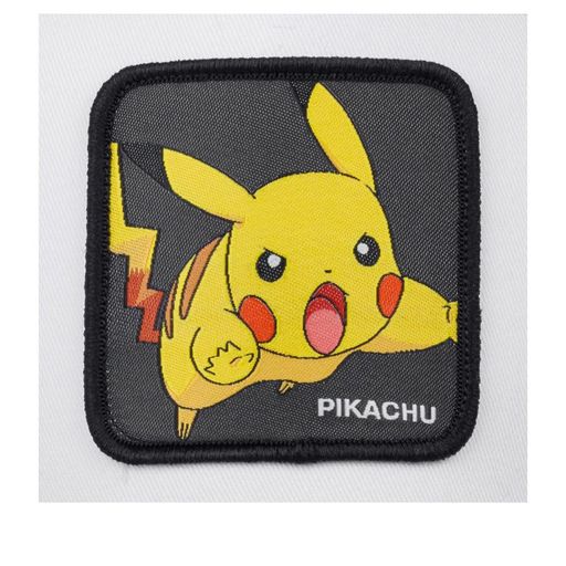 Бейсболка CAPSLAB арт. CL/PKM2/1/PIK5 Pokemon Pikachu (белый / черный) фото 2