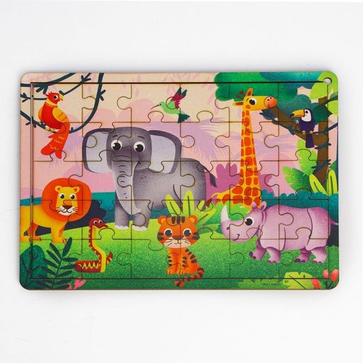 Пазл Зоопарк с подсказкой - Лесная мастерская фото 6