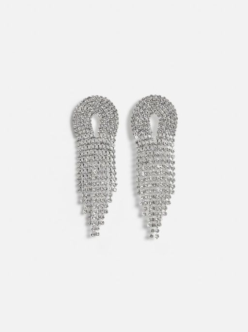 CONCEPT CLUB /  Серьги жен. Waterfall серебристый  фото 4