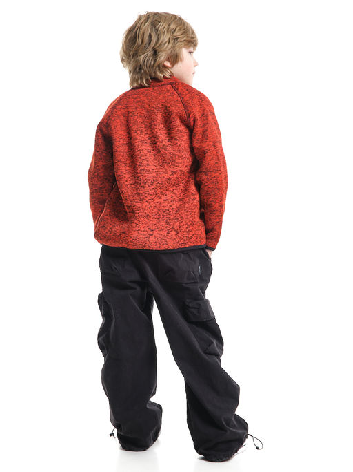 Толстовка на молнии UD 7723 оранж/черный - Mini maxi фото 5