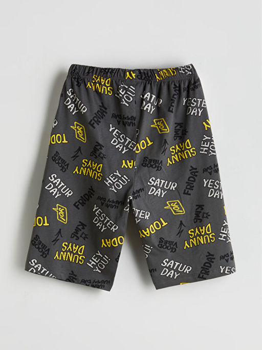 Beli Lastikli Erkek ?ocuk Pijama ?ort