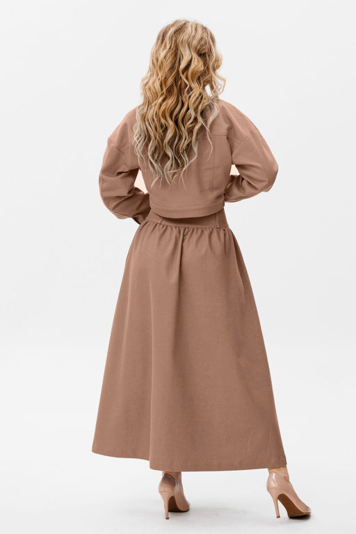 Костюм AmberA 2068С кофе  фото 2