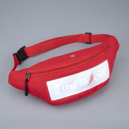 Сумка поясная текстильная, 35×12×5 см