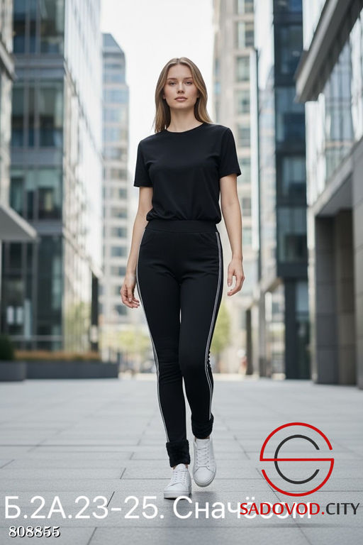 Джеггинсы с начёсом женские - Bruno фото 3