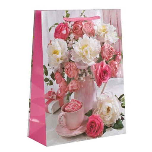 Цена за 12 шт. Пакет подарочный 18х24х7см / 466S /уп 12/1500/ микс - ГалеонТрейд фото 3