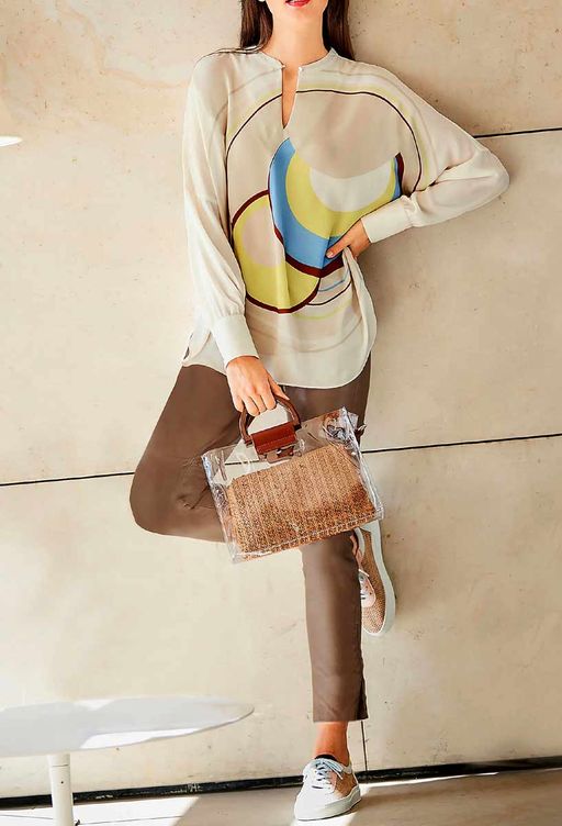 Леггинсы, коньячные - Heine фото 5