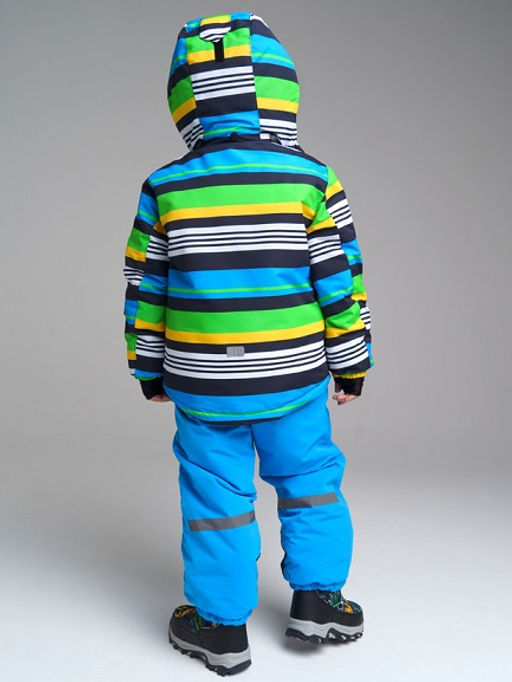 32212013 Комплект для мальчиков: куртка, полукомбинезон, голубой