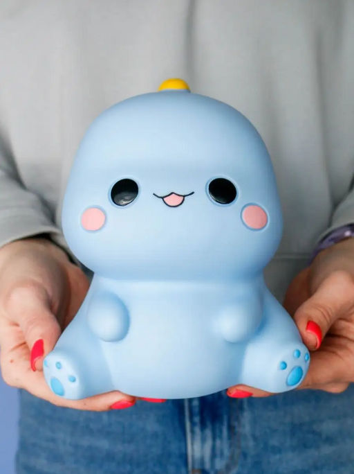 Копилка Smile dino, blue, (17 см), пластик