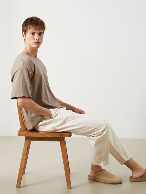 Straight Fit Erkek Jean Pantolon