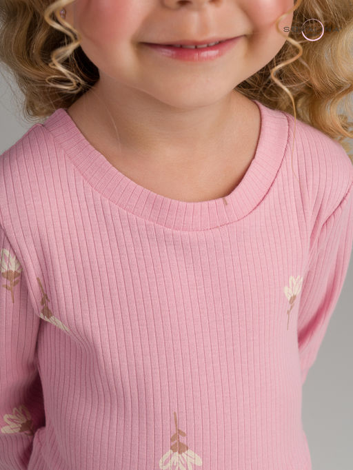 Платье Элла астра на пудре