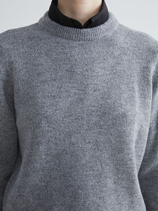 Bisiklet Yaka Kad?n Triko Kazak