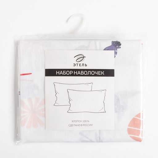 Комплект наволочек Этель Flower garden (вид 1) 50х70 см - 2 шт, 100% хлопок, бязь  фото 9