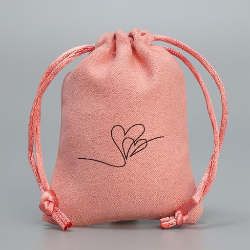 Цена за 5 шт. Мешок замшевый Нежность, 7 х 9 см - Дарите счастье фото 5