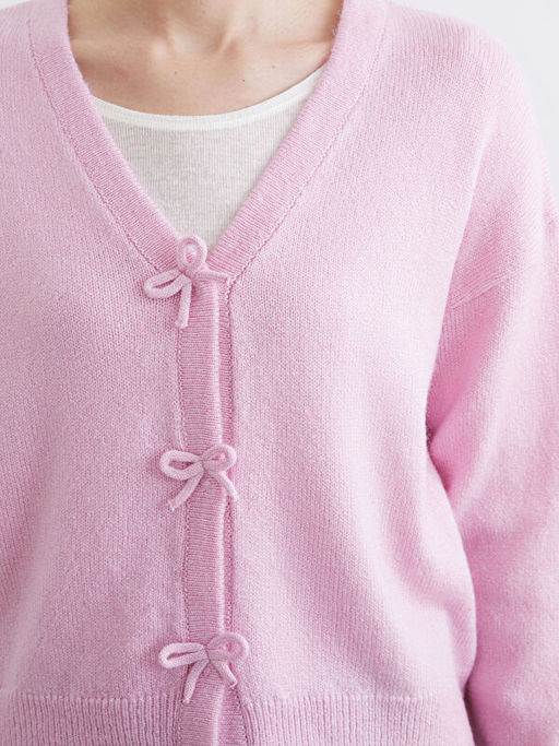 V Yaka Kad?n Triko H?rka