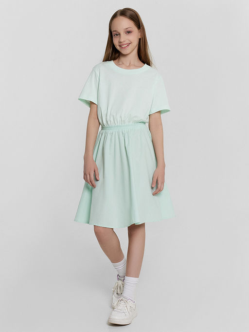 Платье для девочек мятное