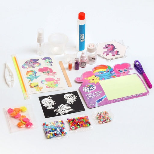 Набор для опытов Большой набор опытов,7 волшебных опытов, 7 в 1, My Little Pony - Hasbro фото 12