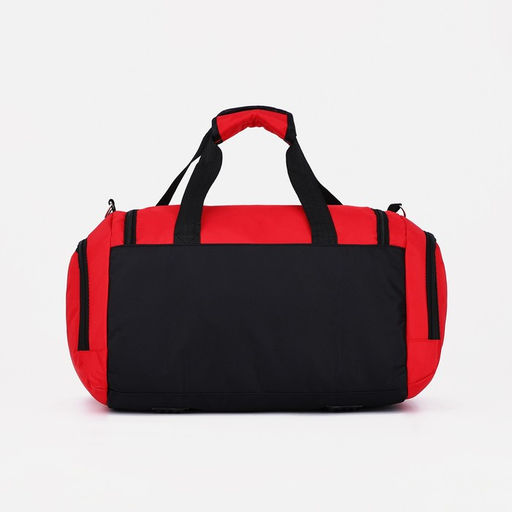 Сумка спортивная на молнии, отдел для обуви, длинный ремень, цвет красный - Simaland фото 3