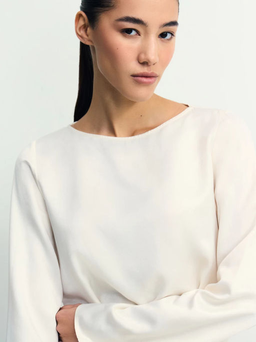 Асимметричная блуза из вискозы / Zarina