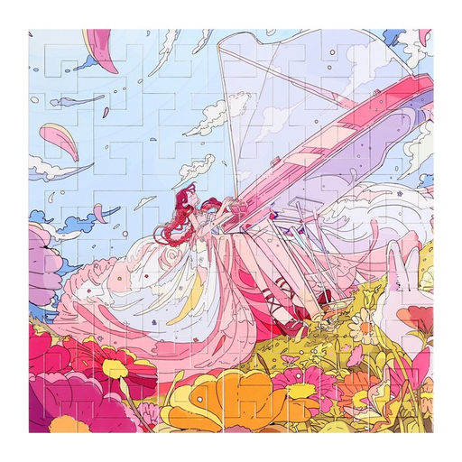 Пазл «Аниме», 56 элементов