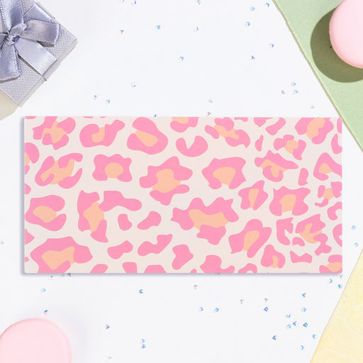 Цена за 10 шт. Конверт для денег Универсальный леопардовый принт, 16х8 см - Дарим красиво фото 2