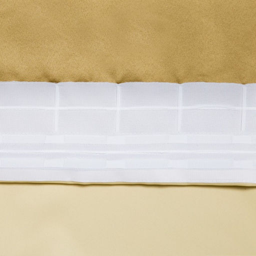 Штора блэкаут портьерная «Этель», 130×300 см, кремовая