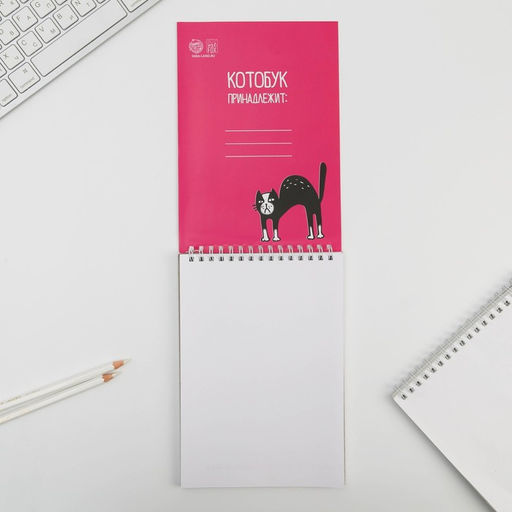 Скетчбук Котобук А5, 40 л, 100 г/м - Artfox фото 3