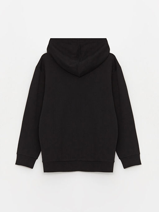 Kap??onlu Uzun Kollu Erkek ?ocuk Fermuarl? Sweatshirt - Waikiki фото 2