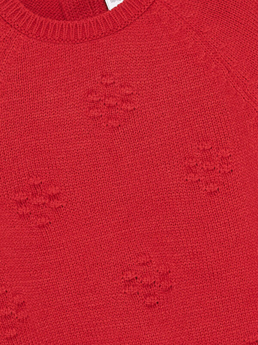 Bisiklet Yaka Desenli K?z Bebek Triko Kazak - Waikiki фото 2