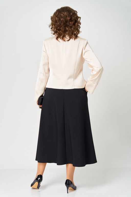 Костюм Aira Style 24134 молочно-черный