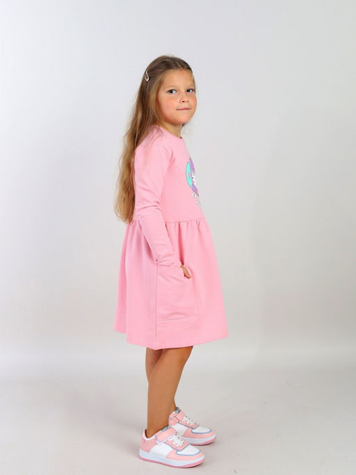 CRB wear / CWKG 63968-27-423 Платье для девочки ,розовый  фото 2