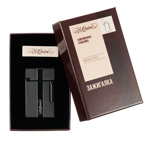 Зажигалка S.QUIRE FL065-Black  фото 6