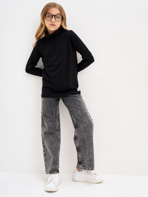 Черная водолазка для мальчика - Kogankids фото 25