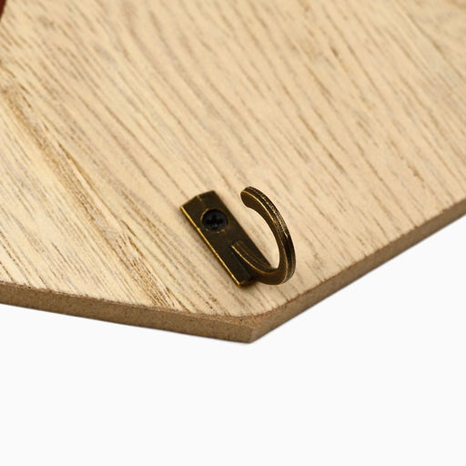 Ключница настенная Хорошо быть дома, белая, 20?14 см