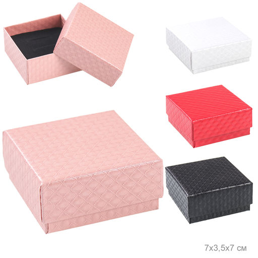 Коробка подарочная 7x7 см / YIN-21 /уп 12/800/ - ГалеонТрейд фото 13